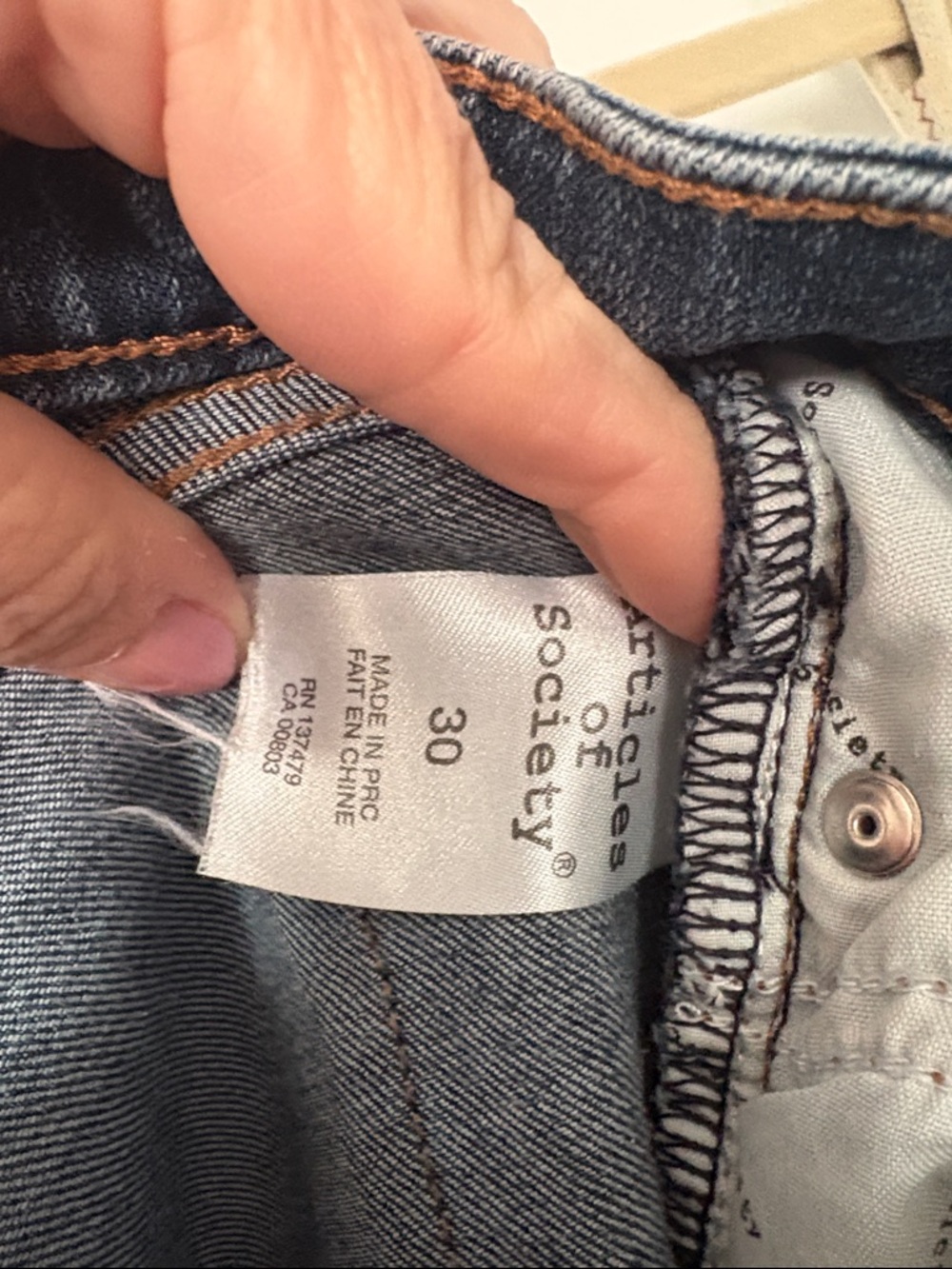 Articles of Society jeans